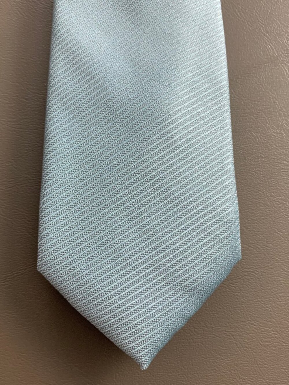 Alfani Men's Slim 2.75'' 100% Polyester Neck Tie, Light Blue Kisale Textured